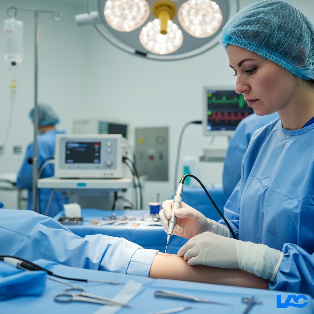 Professional monopolar needles for electrosurgery and electromyography by LAC Health