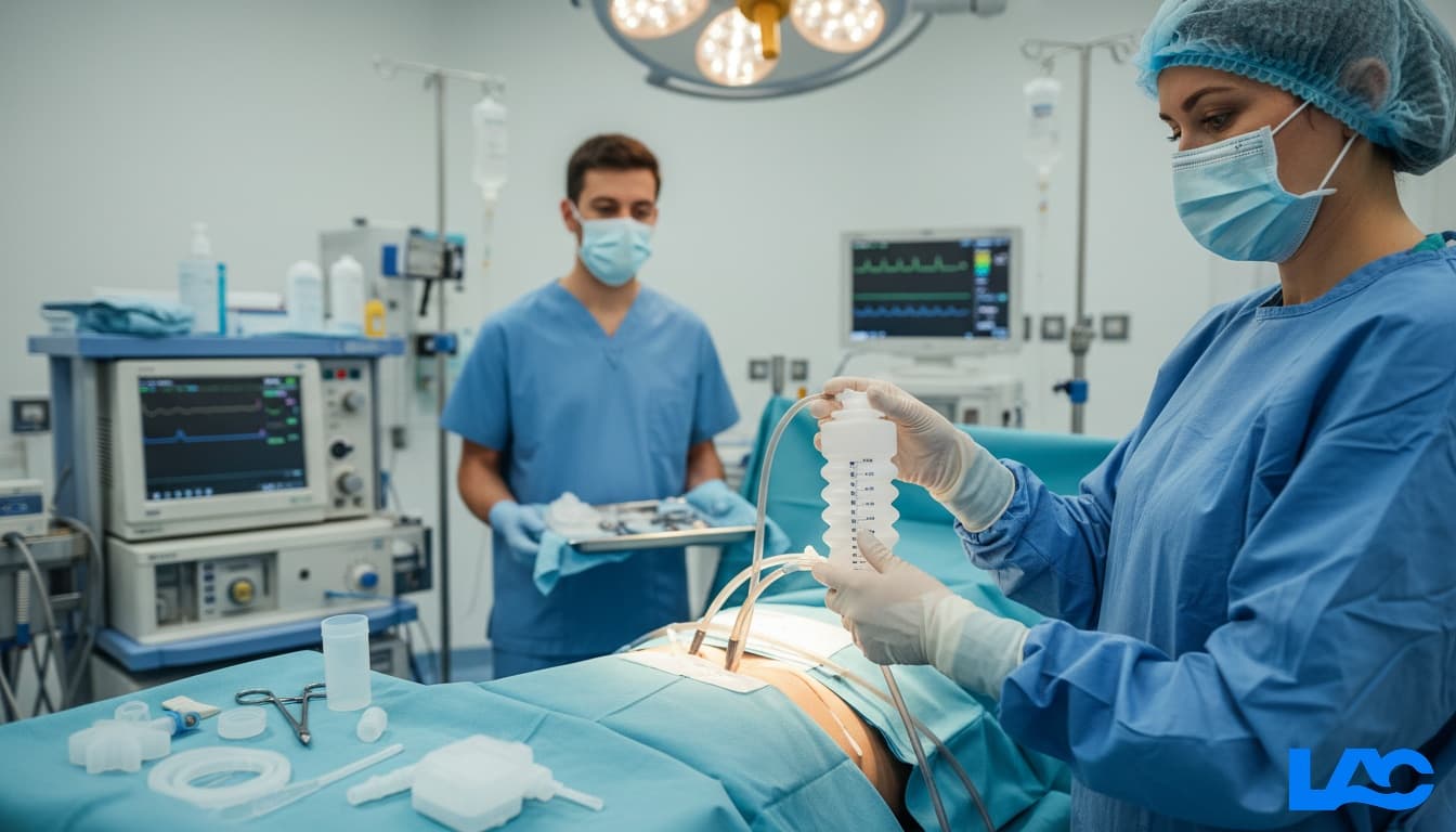 High-quality reservoir kits for surgical drainage and fluid collection from LAC Health