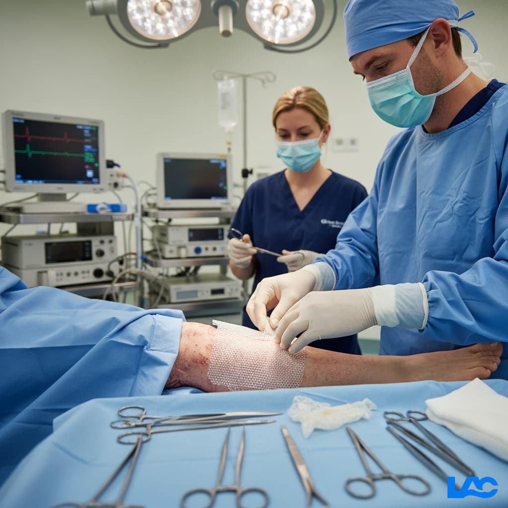 Premium wound matrix products from LAC Health for advanced tissue regeneration and faster healing