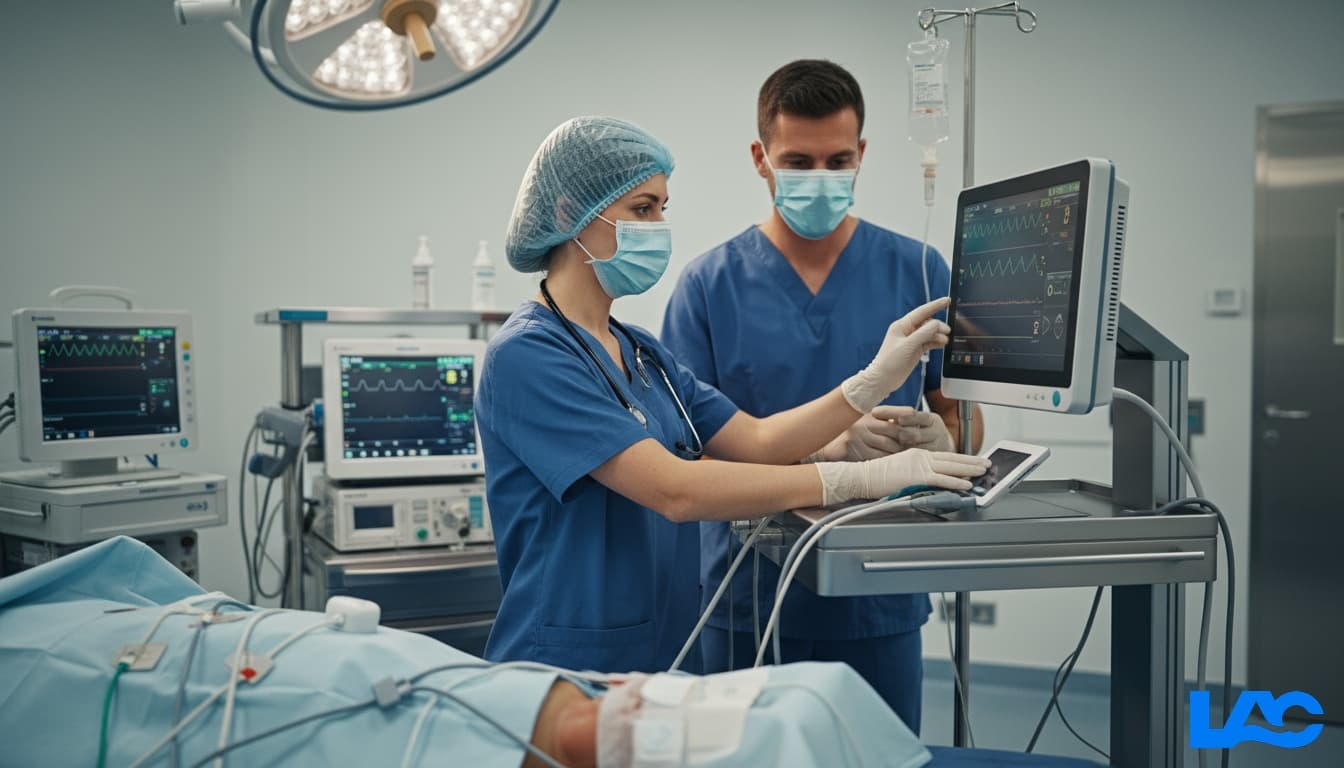 Professional diagnostic and monitoring equipment for accurate patient assessment by LAC Health