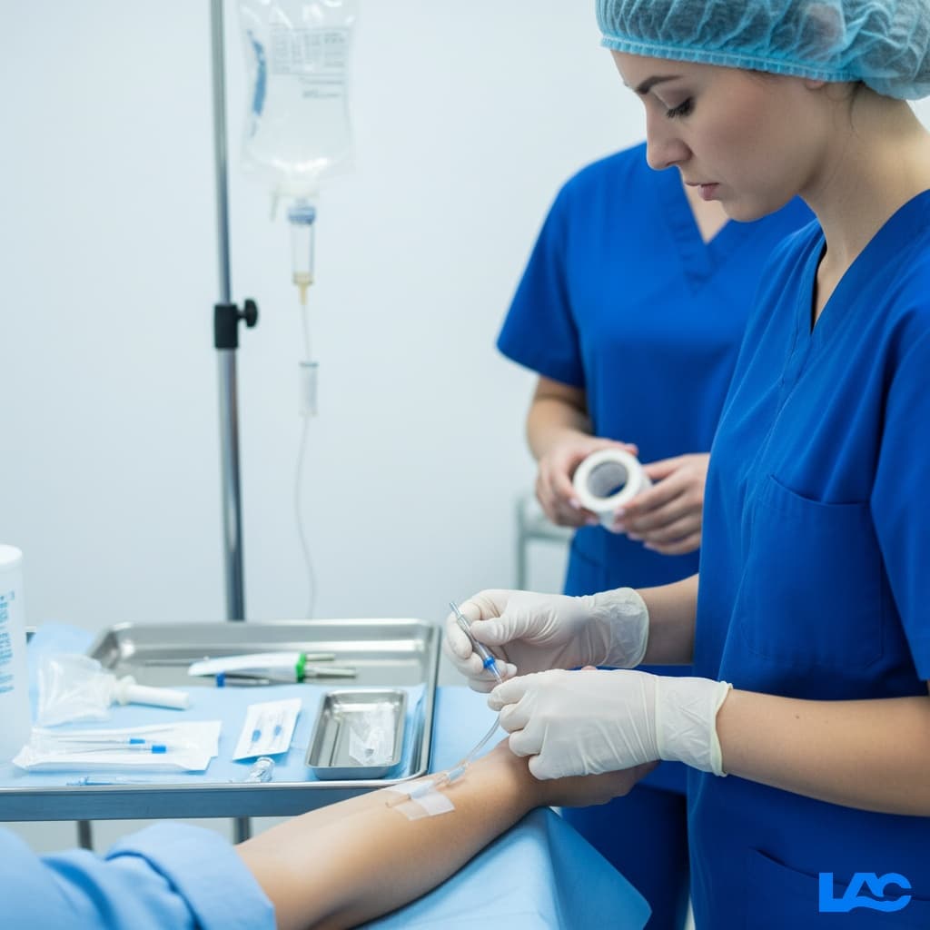 Professional sterile catheters and needles for healthcare use by LAC Health