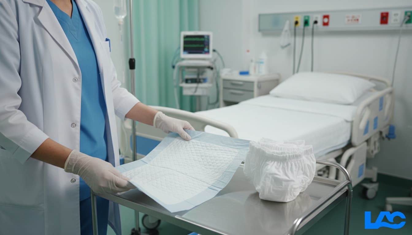 High-quality medical briefs and underpads for incontinence from LAC Health, trusted professional-grade supplies