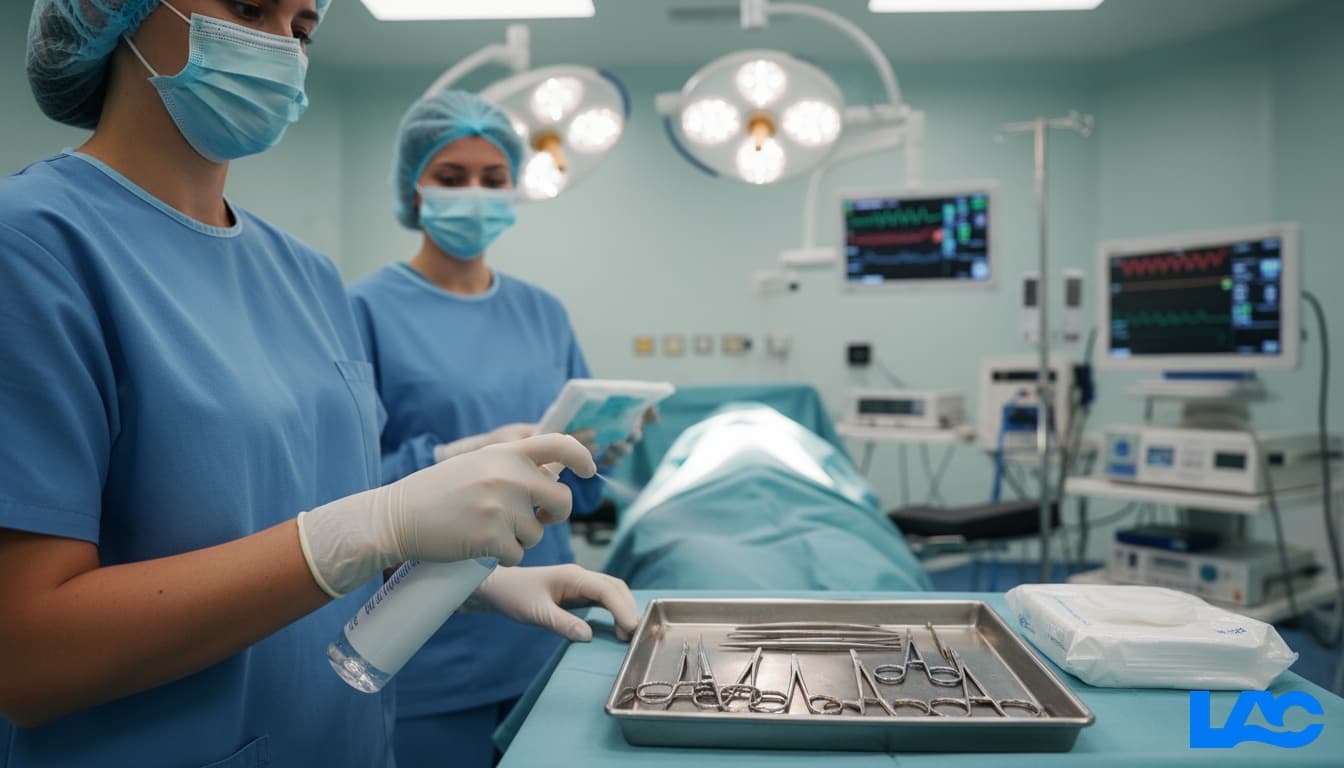 Professional medical hygiene and sterilization supplies for healthcare facilities by LAC Health