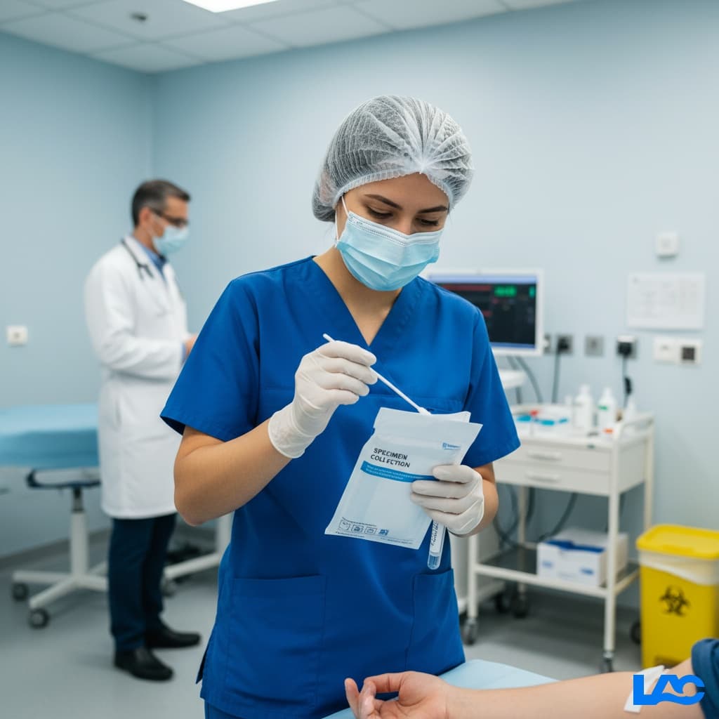 High-quality specimen collection supplies for professional medical use by LAC Health