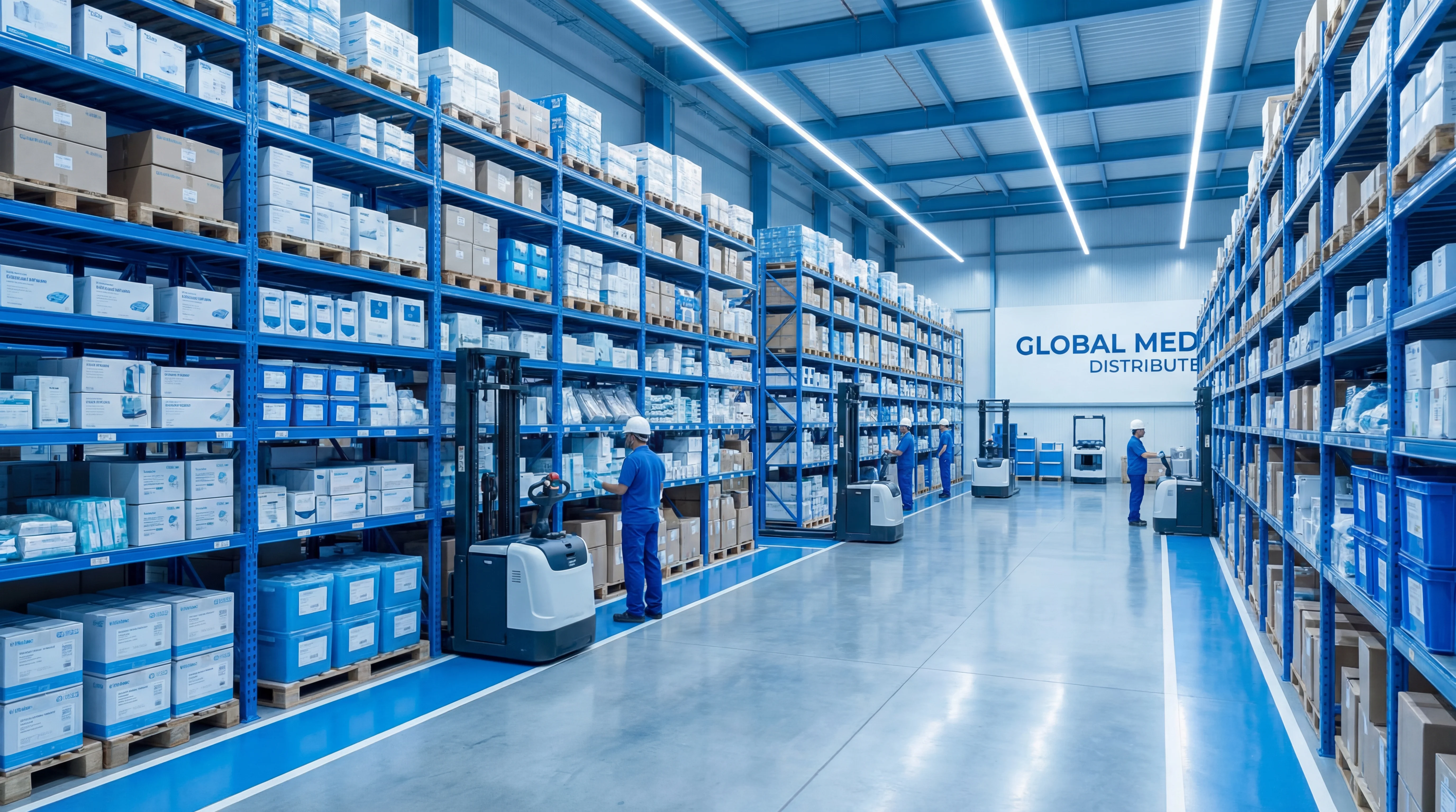 Wholesale medical supply warehouse