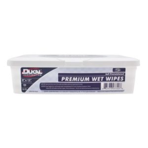 Adult Premium Wet Wipes 9 x 13 - 64TUB  8 TUBCS - 7720