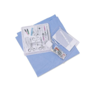 Argyle Umbilical Catheter Insertion Trays  3.5 and 5 fr. polyurethane UVC with luer lock hub  5CS - 8888160119