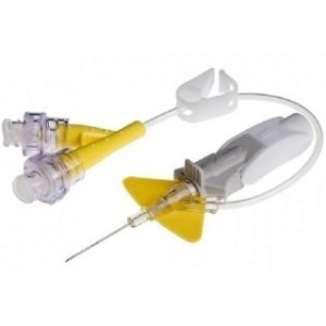 BD Nexiva Closed IV Catheter System Dual Port  24 G x 0.56 in. (0.7 mm x 14 mm) yellow  20Box 80Case - 383530