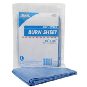 Burn Sheet  60 x 96  Blue  1PK - 7305