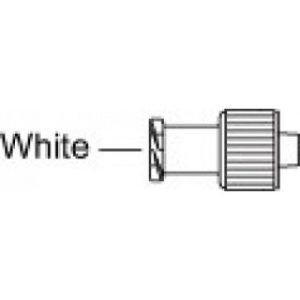 CAP LUER DUAL FUNCTION FEMALEMALE CONNECTION LATEX-FREE (100CS) - MX491