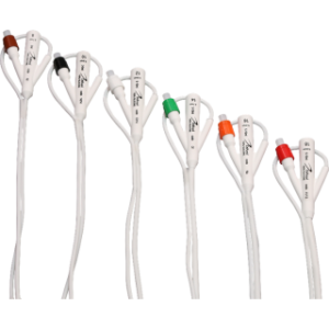 CATHETER URETHRAL FOLEY 12FR 100% SILICONE POSITIVE-LOCKING CONNECTOR WHITE FTEMPERATURE SENSINGURINARY DRAINAGE LATEX-FREE MRI-CONDITIONAL NON-TOXIC STERILE F400 SERIES 50Case - 81-080412