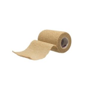 Cohesive Bandage  3 x 5 yd  Tan  Non-Sterile - 8035T