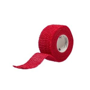 Cohesive Bandage  Red  1.5 x 5 yds  Non-Sterile - 8155R