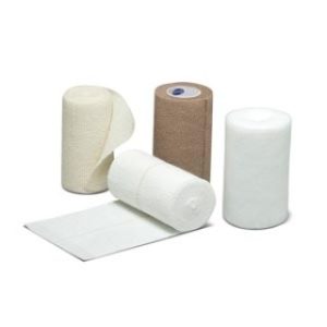 Compression Bandaging System Includes: Padding Bandage  4 x 3.8 yds (unstretched)  Crepe Bandage  4 x 4.9 yds (stretched) - 43400000