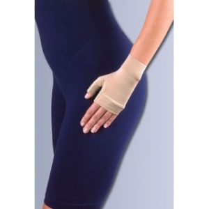 Compression Glove Jobst Ready-to-Wear Fingerless Medium Over-the-Wrist Ambidextrous Stretch Fabric  EACH - 101320
