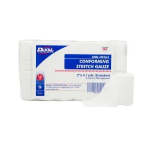 Conforming Stretch Gauze  2 x 4.1 yd  Non-Sterile  12BG - 602