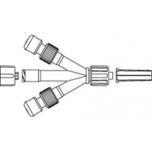 CONNECTOR-ADAPTER IV TRI PORT MALE LUER LOCK LATEX-FREE LOT DEPENDENT (25CS) - MX701