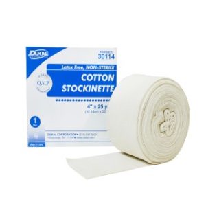 Cotton Stockinette  4 x 25 yd  Non-Sterile  1BX - 30114