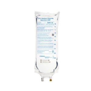 EXCELPLUS SODIUM CHLORIDE INJECTIONS  0.9%  1000 ML 12CS - Q8000