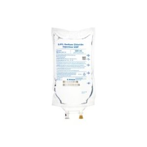 ExcelPlus Sodium Chloride Injections  0.9%  500 ml  24Cs - Q8001