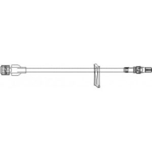 Ext Set 20wClmp Rotate Luer 50Ca - B1327