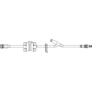 Extension Set 19 Clave Flow Controller Clamp 50Ca - B9857