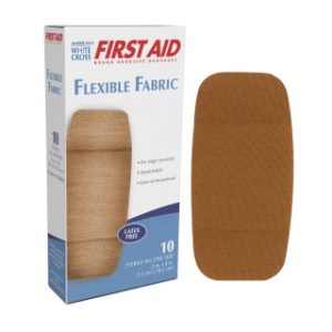 Flexible Fabric Adhesive Bandages  2 x 4  XL  10BX - 1565033