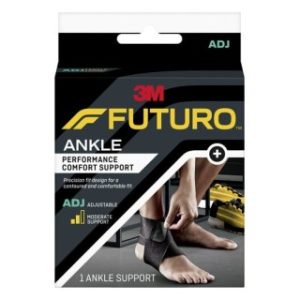 FUTURO Performance Comfort Ankle Support  Adjustable  2pk  6 pkcs - 01037ENR