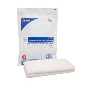 Gauze Burn Dressing  4 x 8  128-Ply  Sterile - 1060