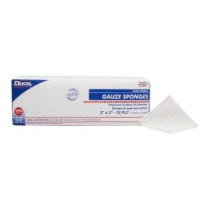 Gauze Sponges 3 x 3 12-Ply  Non-Sterile - 200BG  20 BGCS - 3124