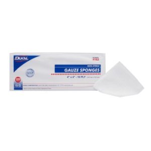 Gauze Sponges 4 x 4 16-Ply  Non-Sterile - 200BG  10 BGCS - 4162