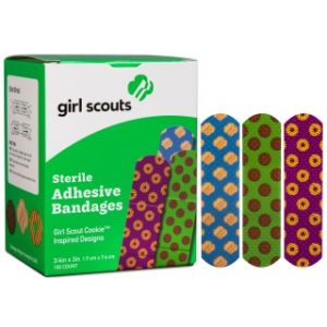 Girl Scout Adhesive Bandages 34 x 3 - 100BX  12 BXCS - 1087751