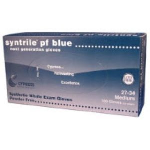 GLOVE EXAM BLACK NITRILE PF SMALL 100BX 10BXCA - 27-72