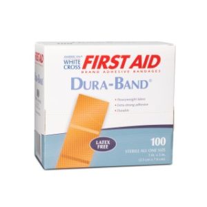 Heavyweight Flexible Fabric Adhesive Bandages  1 x 3  100BX  12 BXCS - 1695214