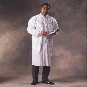 LAB COAT  BASIC+  3-LAYER  WHITE - 10021