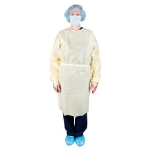 Level 1 Isolation Gown  Universal  Yellow  10BG - 308