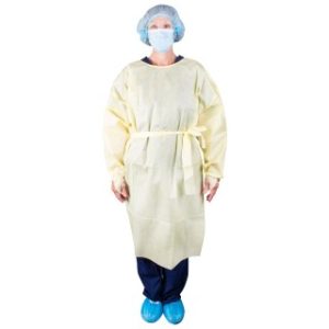 Level 2 Isolation Gown  Universal  Yellow  10BG - 309