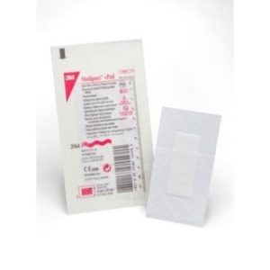 Medipore + Pad Soft Cloth Adhesive Wound Dressing  Dressing - 2-38 in x 4 in  Pad - 1 in x 2-38 in  2 38 x 4 - 3564