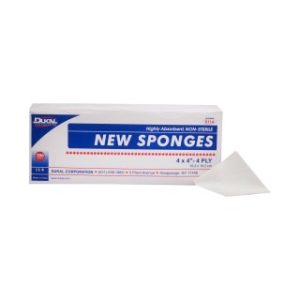 New Sponge  4 x 4  4-Ply  Non-Sterile - 6114