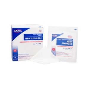 New Sponge  4 x 4  4-Ply  Sterile - 6124