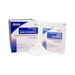 New Sponge  4 x 4  4-Ply  Sterile - 6125