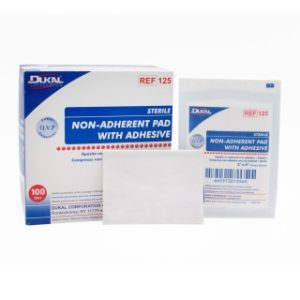 Non Adherent Pad 2 x 3  Sterile - 1PK  100 PKBX  12 BXCS - 123