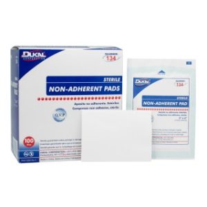 Non Adherent Pad 3 x 4  Sterile - 1PK  100 PKBX  12 BXCS - 134