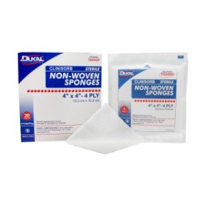 Non Woven Sponge  4 x 4  4-Ply  Sterile - 7454SP