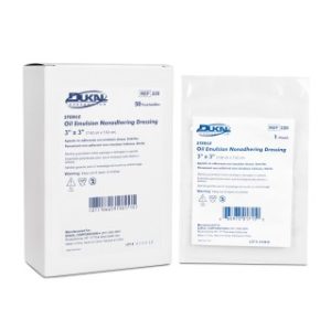 Oil Emulsion Dressing  3 x 3  1PK  50PKBX - 220