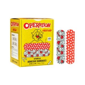 Operation Adhesive Bandages 34 x 3 - 100BX  12 BXCS - 1087747