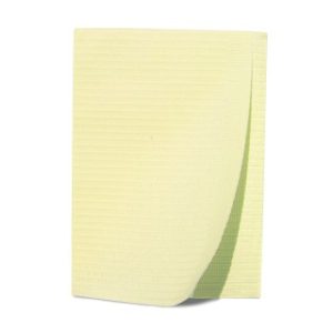 Patient Bibs  13 x 18  Yellow  500CS - 27402