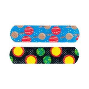 Planets & Stars Adhesive Bandages 58 x 2-14  100BX  12 BXCS - 15661