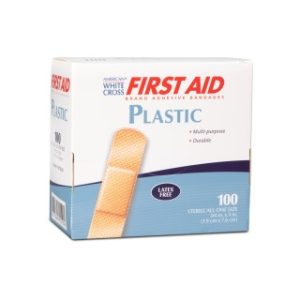 Plastic Adhesive Bandages 34 x 3  100BX  12 BXCS - 1075033