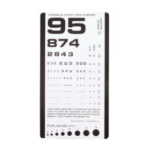 Pocket Eye Test Chart  1EA - 3053